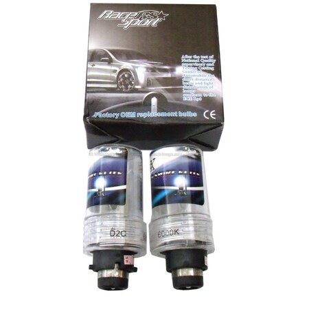 Race Sport RS-D25K-RB D2 OEM Factory HID Replacement Bulb (Professional 3yr)